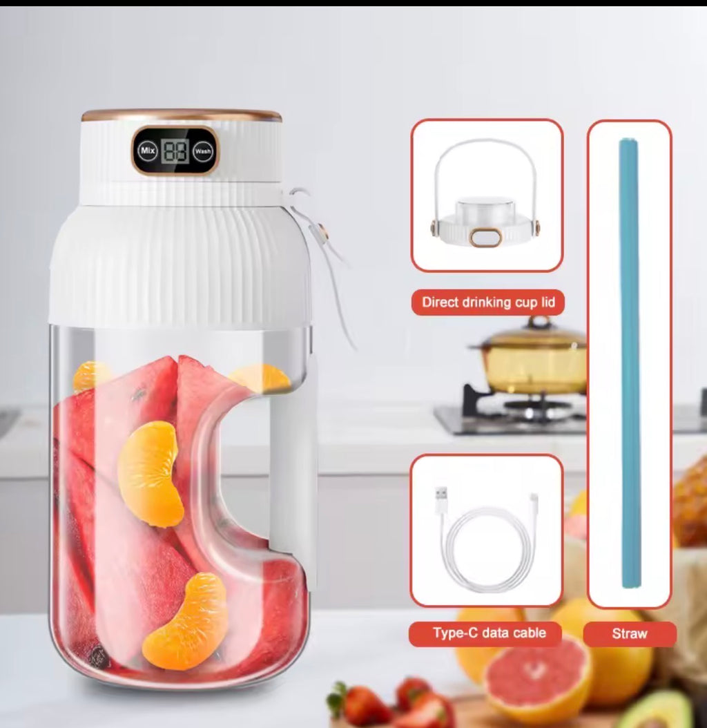 LumaBlend Portable Blender 🍓⚡️