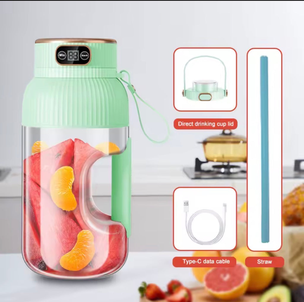 LumaBlend Portable Blender 🍓⚡️